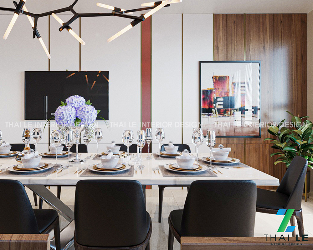 Thiết kế nội thất nhà phố Melosa Khang Điền Q9